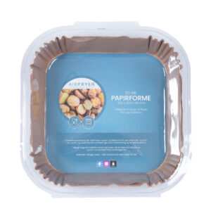 Alternative view of Papirforme til airfryer | Kvadratiske | 50 stk.