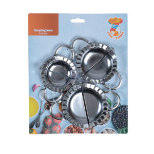 Alternative view of Dumplingforme | Stål | 3 stk. | Smag på verden