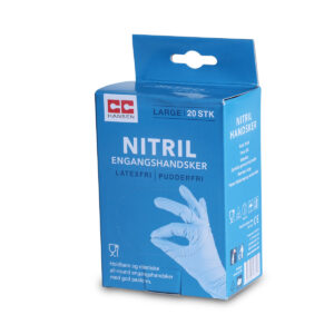 Nitrilhandsker | Medium | 20 stk. | CC Hansen