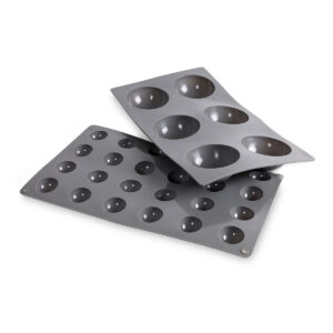 Alternative view of Mickis | Halvkugleforme i silikone | sæt med 2 størrelser