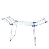Tørrestativ med vinger og faste stænger | Hvid/blå | CC Hansen