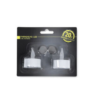 Fyrfadslys | 2 stk. | LED