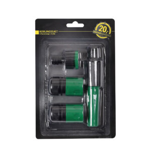 Koblingssæt til haveslange | 4 dele