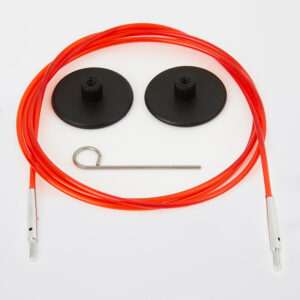 Kp Wire100 Cm Med Stop/Nøgle Rød 10635