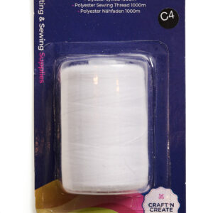 Polyester Sytråd 1000M White