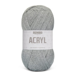 Bumbo Acryl Fv. 12 Bfl Lys Grå, 150g