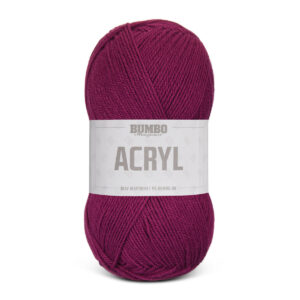 Bumbo Acryl Fv. 52 Bl Retro Bordeaux, 150g