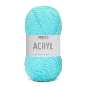 Bumbo Acryl Fv. 58 L Lys Turkis, 150g