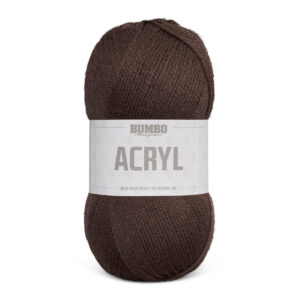 Bumbo Acryl Fv. 63 B Chokolade, 150g