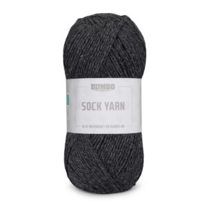 Bumbo Strømpegarn Fv. 102 Bl Koksgrå, 50g