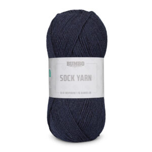Bumbo Strømpegarn Fv. 118 Bfl Marineblå, 50g