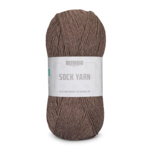 Bumbo Strømpegarn Fv. 131 Bfl Gråbrun, 50g