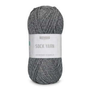 Bumbo Strømpegarn Fv. 2053 Bl Mørk Grå, 50g