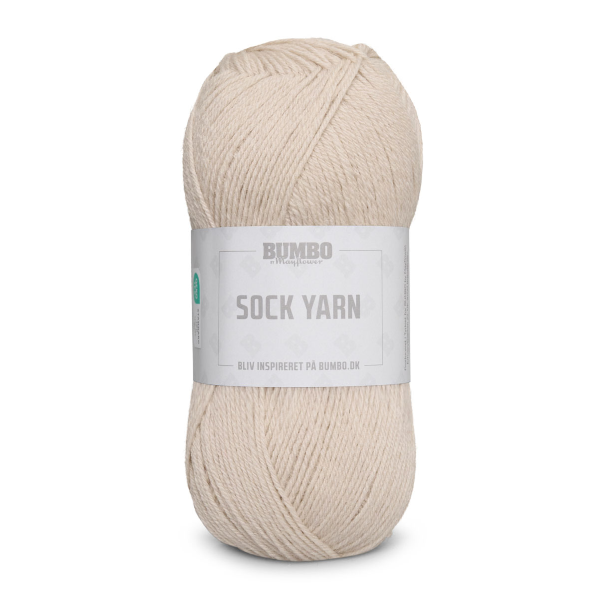 Bumbo Strømpegarn Fv. 2059 Bl Sand, 50g