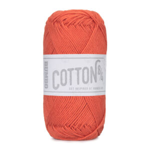 Bumbo Bomuld 8/4 Fv. 230 Bl Orange Rød, 50g