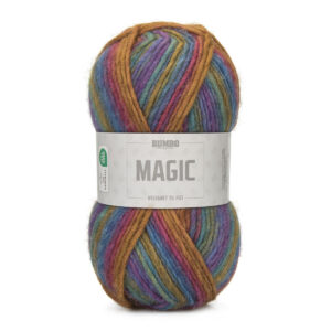 Bumbo Magic Fv. 901 Bfl Blå,Turkis,Rød,Gul, 100g