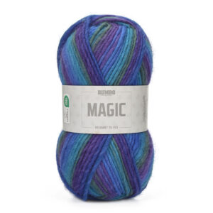 Bumbo Magic Fv. 905 Bfl Blå, Turkis, Grøn, Lilla, 100g