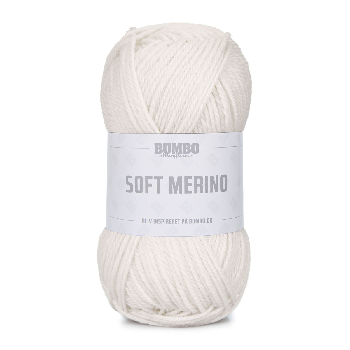 Bumbo Soft Merino Fv. 102 Bl Råhvid, 50g