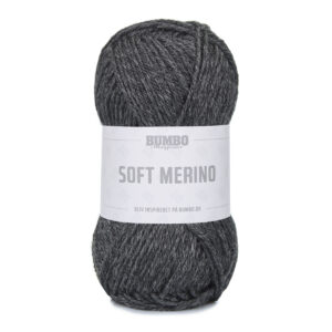 Bumbo Soft Merino Fv. 106 Bl Mørk Grå, 50g