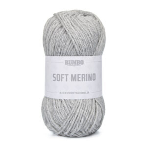 Bumbo Soft Merino Fv. 128 Bfl Sølvgrå, 50g