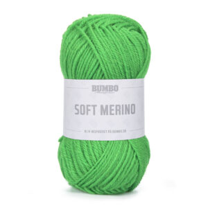 Bumbo Soft Merino Fv. 132 L Græsgrøn, 50g