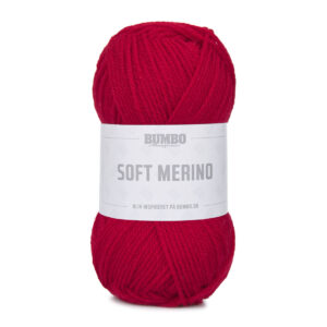 Bumbo Soft Merino Fv. 134 Bfl Rød, 50g