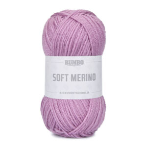 Bumbo Soft Merino Fv. 136 Bl Syren Rosa, 50g