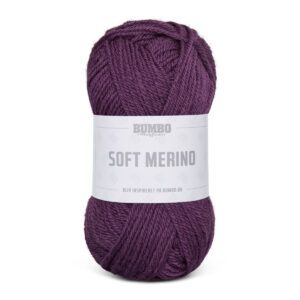 Bumbo Soft Merino Fv. 140 Bl Blomme, 50g