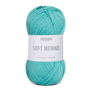 Bumbo Soft Merino Fv. 146 L Mørk Mint, 50g