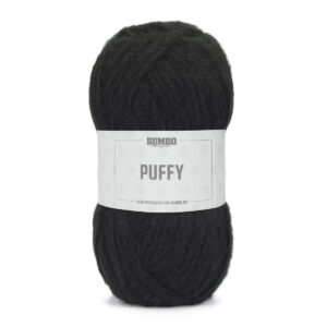 Bumbo Puffy Fv. 08 Bl Sort, 100g
