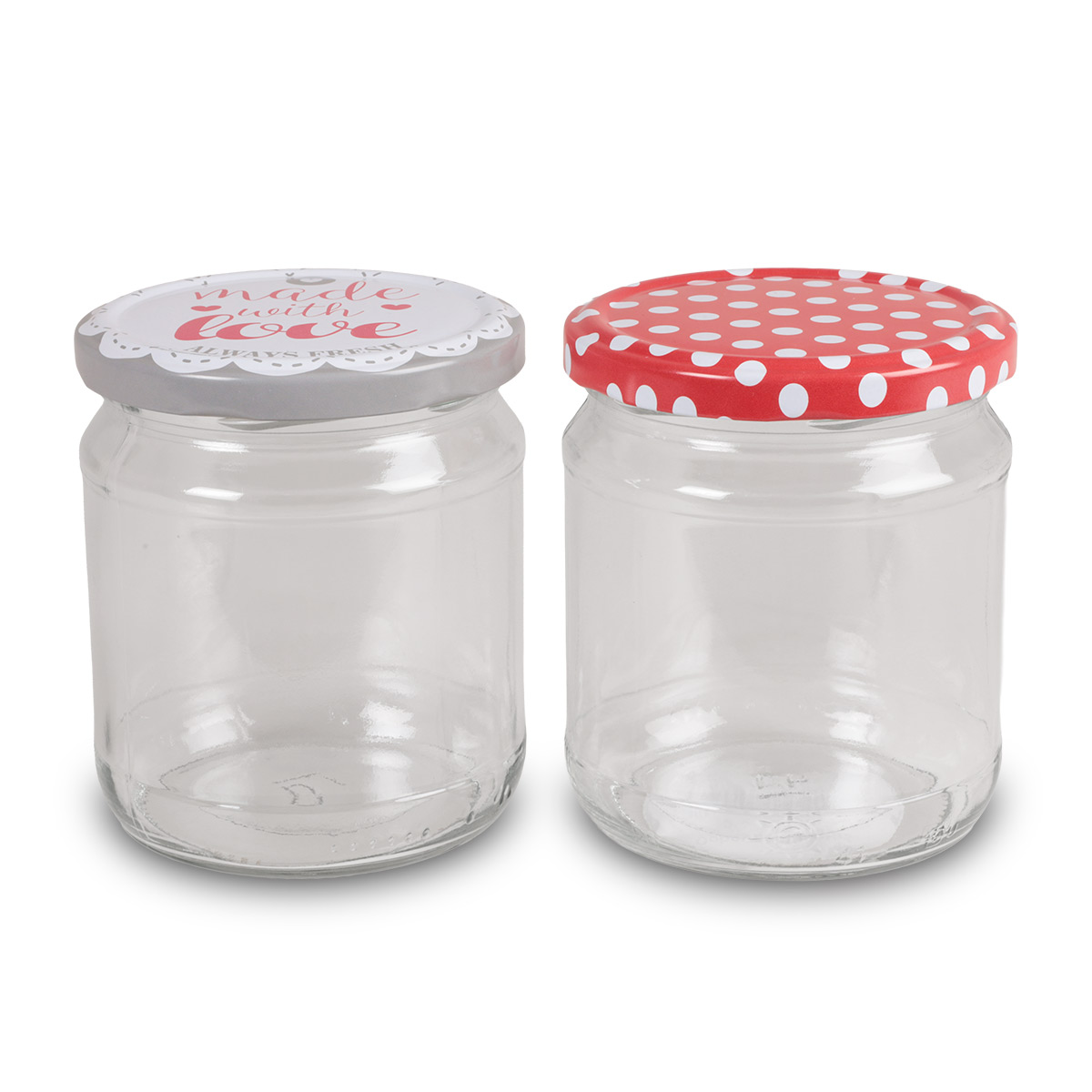 Opbevaringsglas | 2 x 425 ml