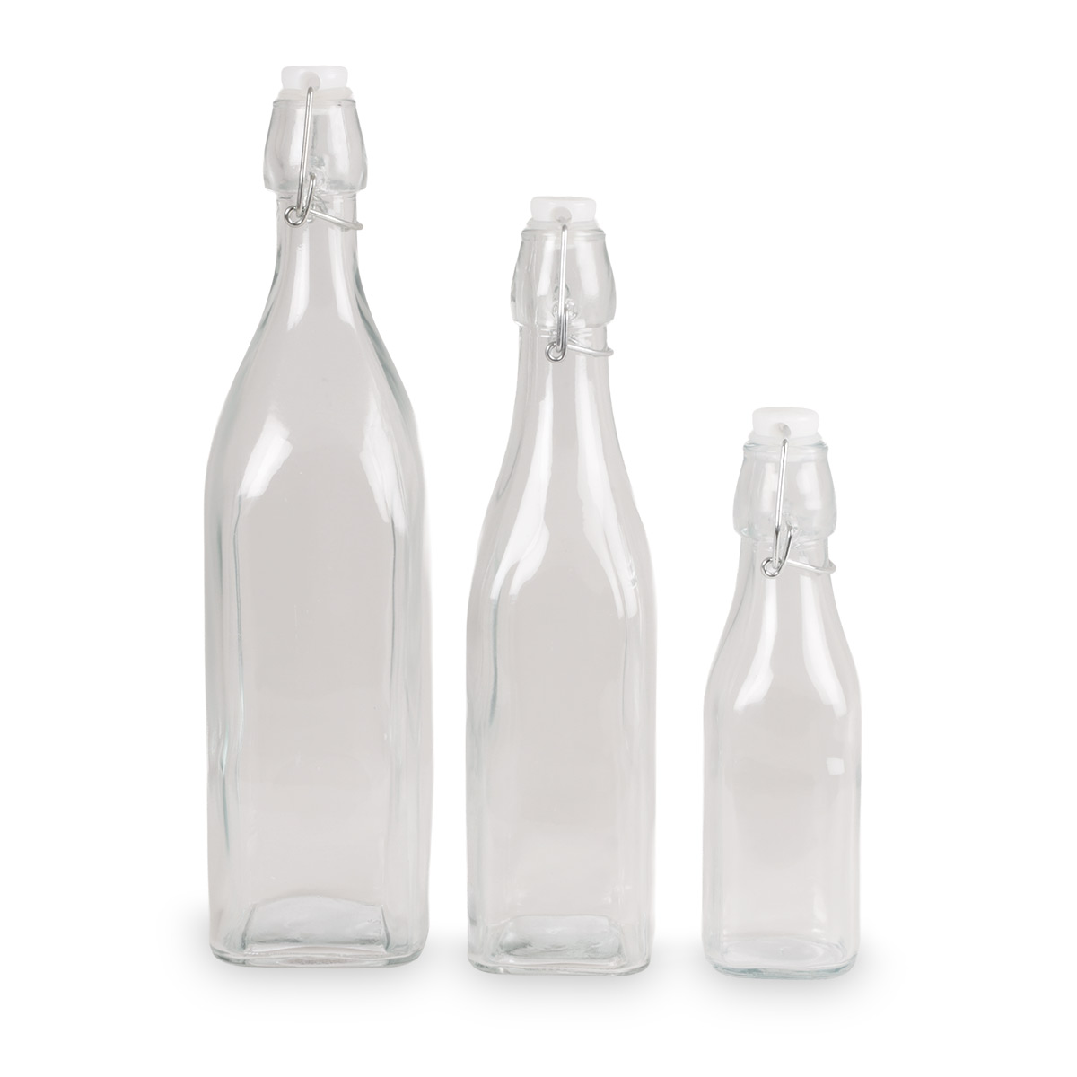 Glasflaske med patentlåg | 500 ml - Billede 3