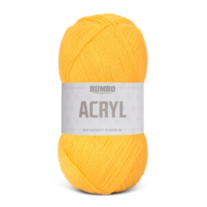 Bumbo Acryl Fv. 29 Bl Stærk Gul, 150g