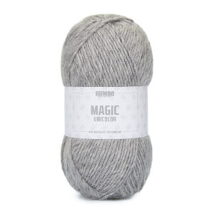 Bumbo Magic Uni Fv. 002 Bl Lys Grå, 100g