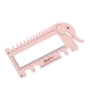 KnitPro Pindemåler Elefant | Blush | 2–12 mm