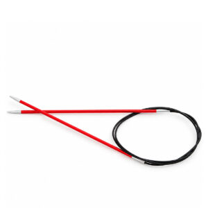 KnitPro Zing Faste Rundpinde | 60 cm | 2,5 mm