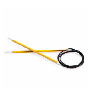 KnitPro Zing Faste Rundpinde | 60 cm | 3,5 mm
