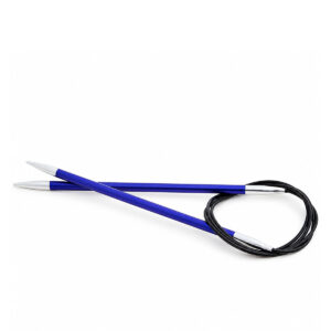 KnitPro Zing Faste Rundpinde | 80 cm | 4,5 mm