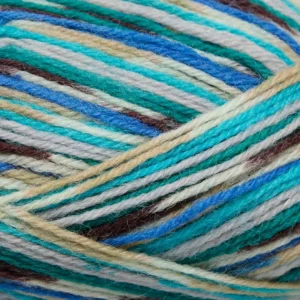 Alternative view of Mayflower Venus Sock Yarn | 04 Blå Mix | 50 g