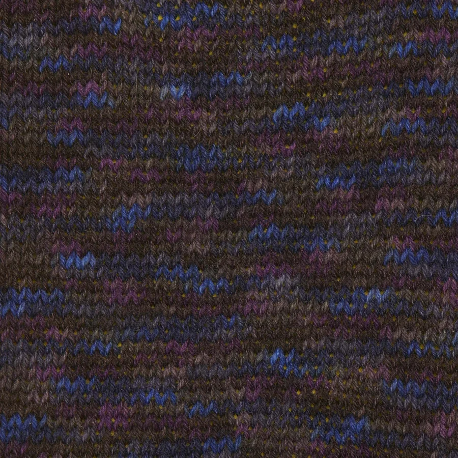 Mayflower Vega Sock Yarn | 01 Kobolt / Lilla / Aubergine | 50 g - Billede 3