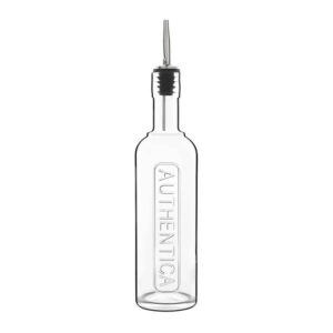 Authentica | Glasflaske med stålskænkeprop | 50 cl | Luigi Bormioli