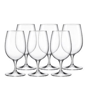 Palace | Ølglas på fod | 42 cl | 6 stk. | Luigi Bormioli